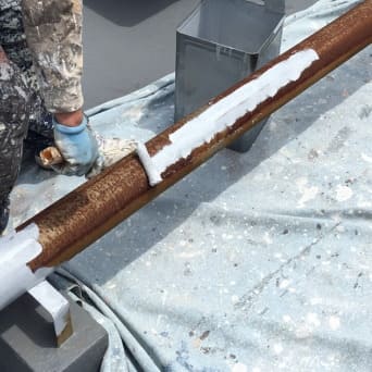 工場配管塗装事例