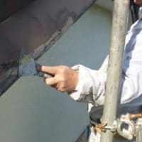 外壁塗装作業工程写真~補修